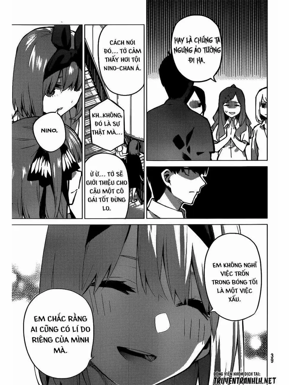 Truyện Tranh Nhà Có 5 Nàng Dâu - Gotoubun No Hanayome trang 6