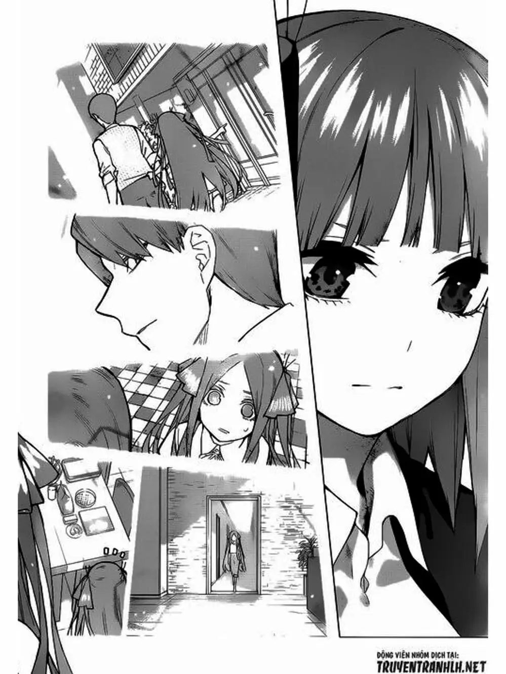 Truyện Tranh Nhà Có 5 Nàng Dâu - Gotoubun No Hanayome trang 6