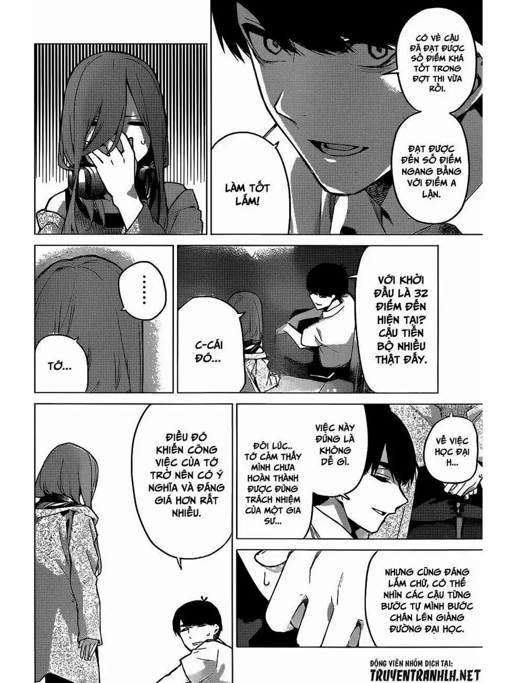 Truyện Tranh Nhà Có 5 Nàng Dâu - Gotoubun No Hanayome trang 6