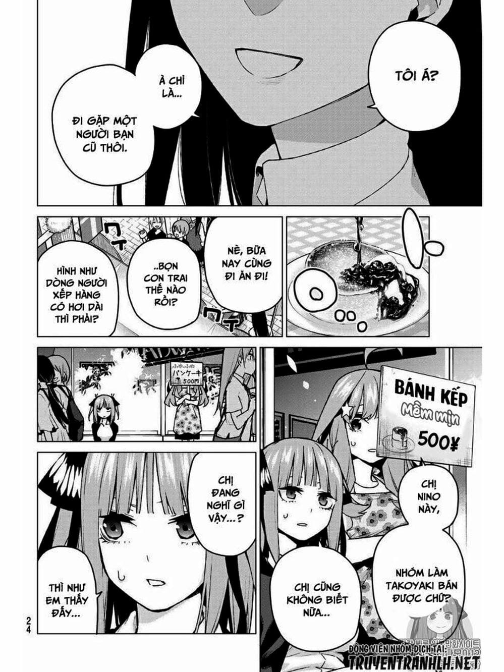 Truyện Tranh Nhà Có 5 Nàng Dâu - Gotoubun No Hanayome trang 6