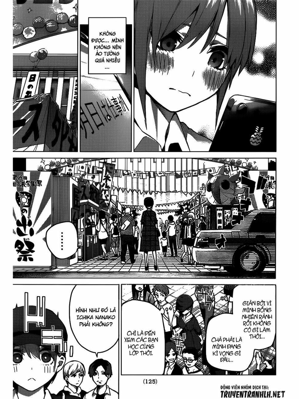 Truyện Tranh Nhà Có 5 Nàng Dâu - Gotoubun No Hanayome trang 6