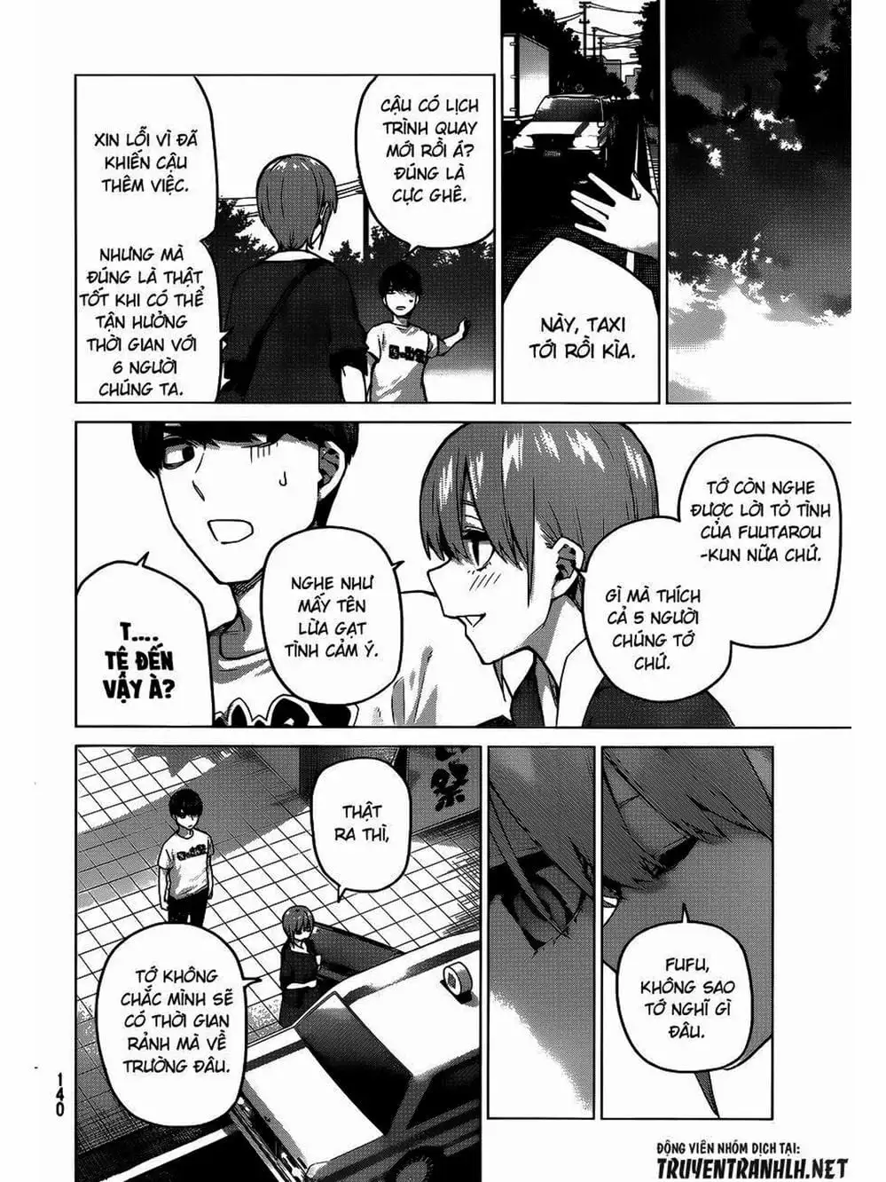 Truyện Tranh Nhà Có 5 Nàng Dâu - Gotoubun No Hanayome trang 6