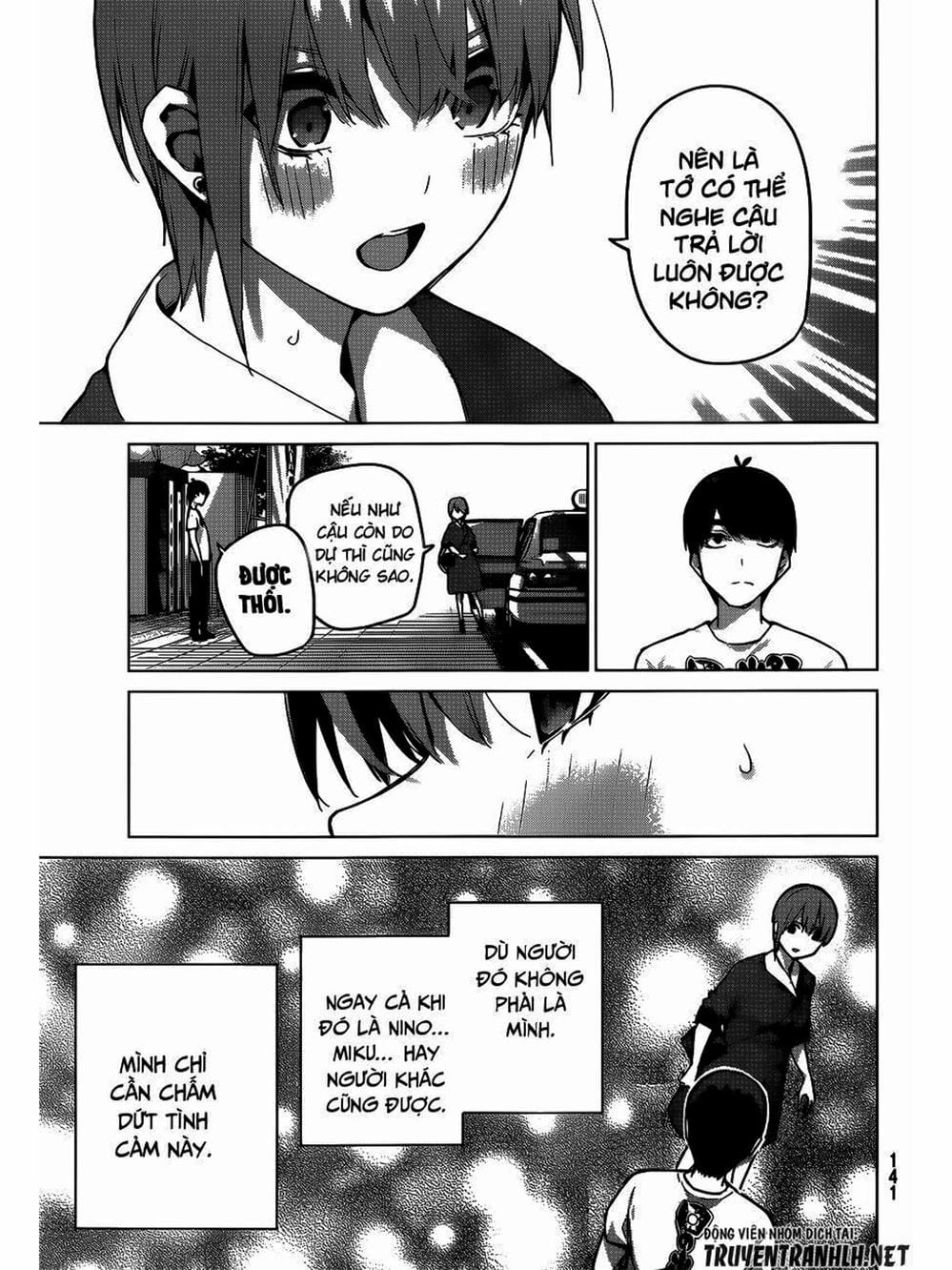 Truyện Tranh Nhà Có 5 Nàng Dâu - Gotoubun No Hanayome trang 6