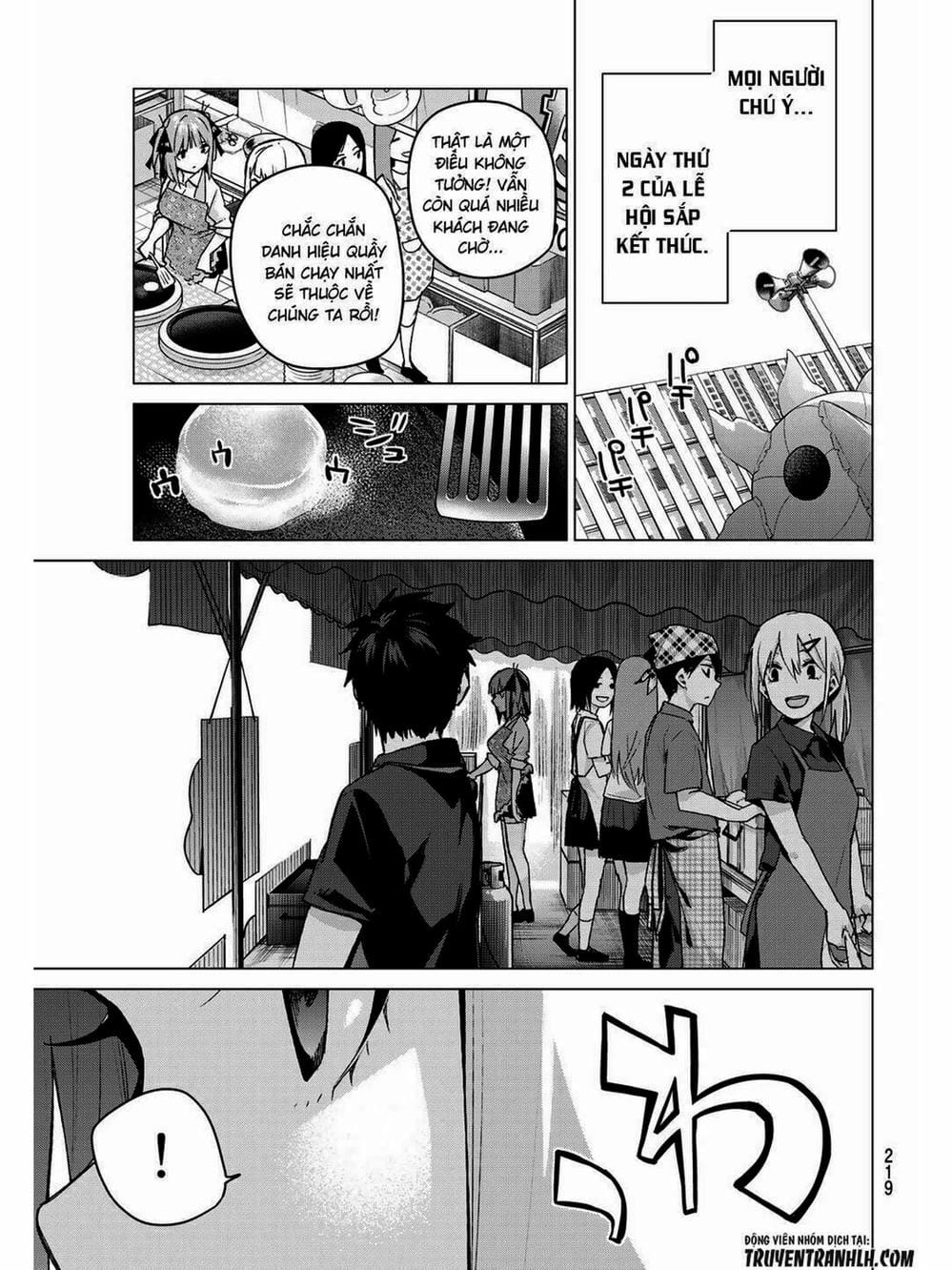 Truyện Tranh Nhà Có 5 Nàng Dâu - Gotoubun No Hanayome trang 6