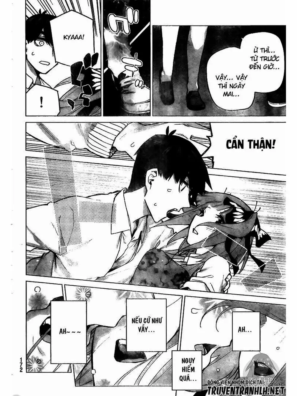 Truyện Tranh Nhà Có 5 Nàng Dâu - Gotoubun No Hanayome trang 6