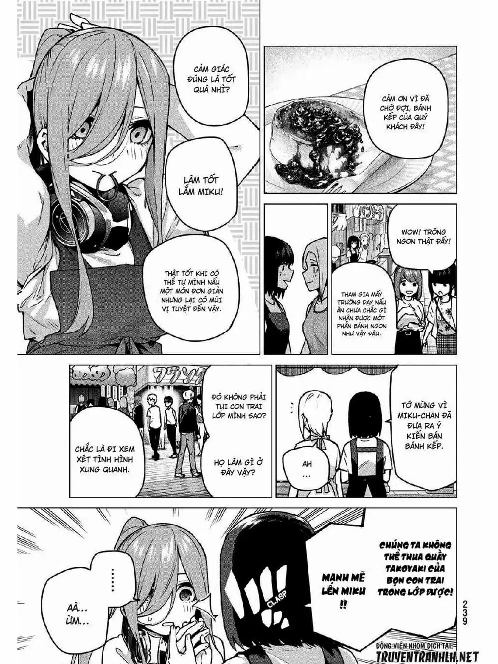 Truyện Tranh Nhà Có 5 Nàng Dâu - Gotoubun No Hanayome trang 6