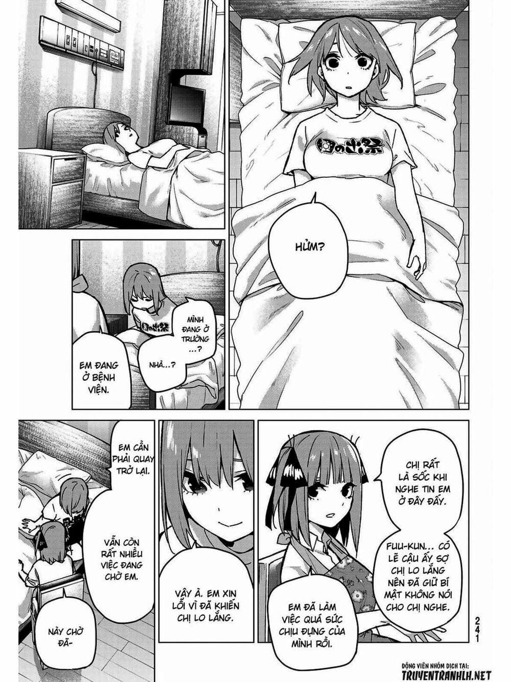 Truyện Tranh Nhà Có 5 Nàng Dâu - Gotoubun No Hanayome trang 6