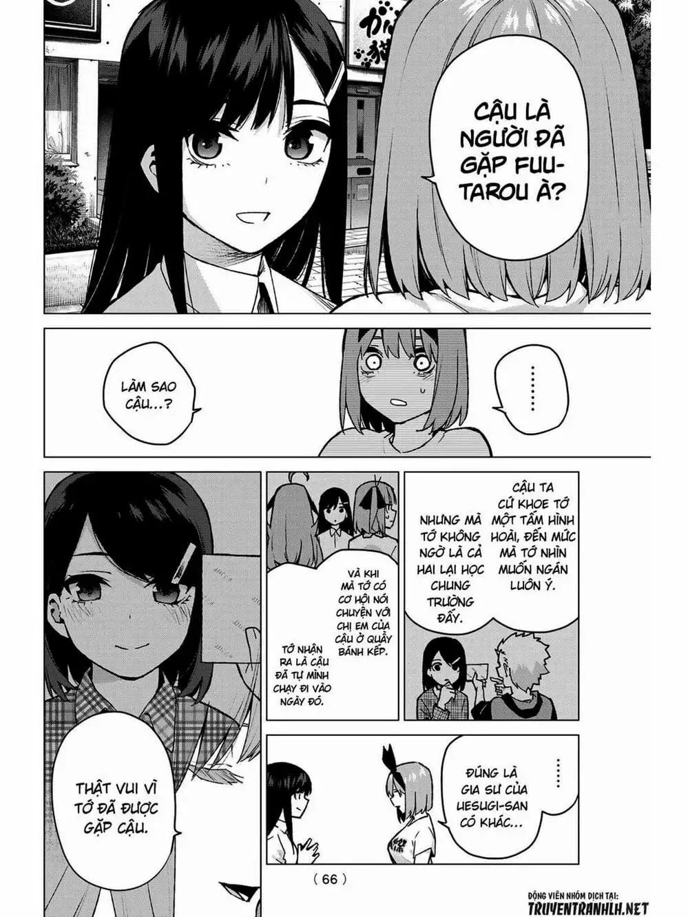 Truyện Tranh Nhà Có 5 Nàng Dâu - Gotoubun No Hanayome trang 6