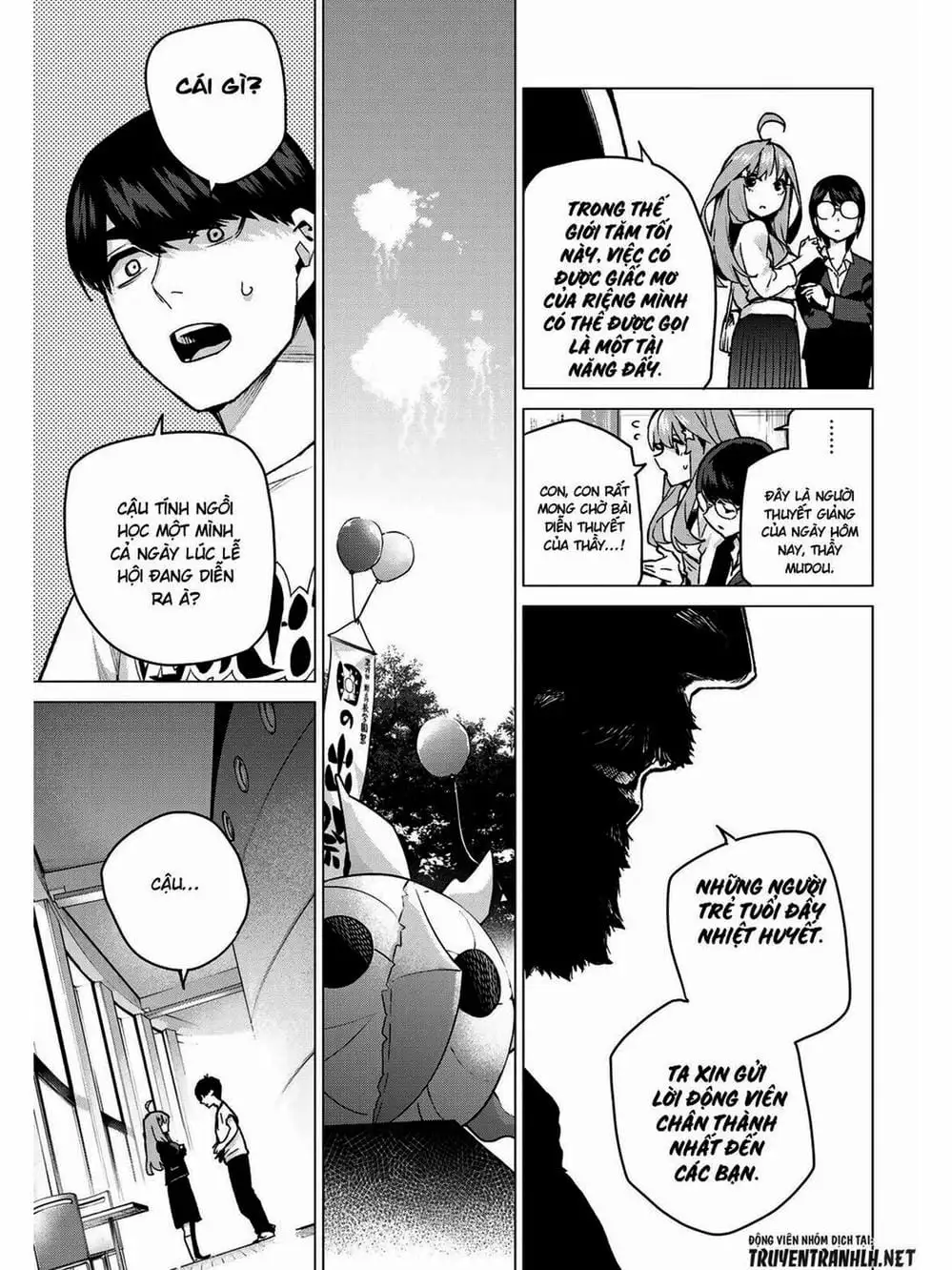 Truyện Tranh Nhà Có 5 Nàng Dâu - Gotoubun No Hanayome trang 6