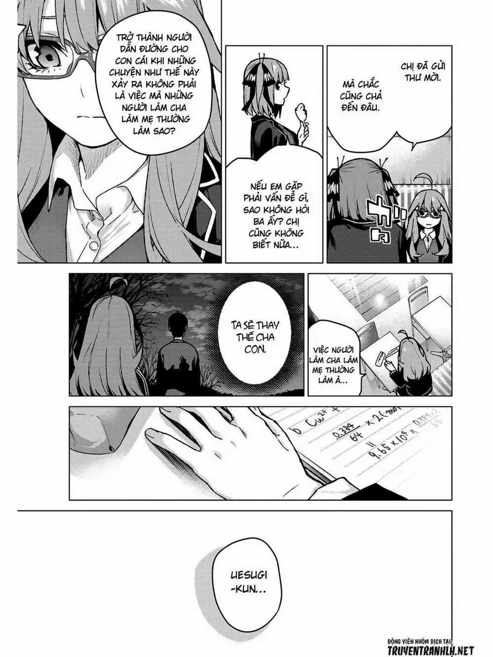 Truyện Tranh Nhà Có 5 Nàng Dâu - Gotoubun No Hanayome trang 6