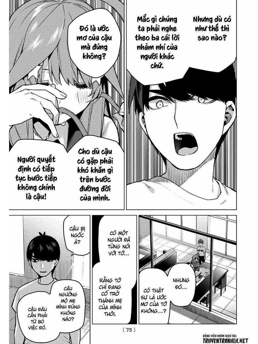 Truyện Tranh Nhà Có 5 Nàng Dâu - Gotoubun No Hanayome trang 6