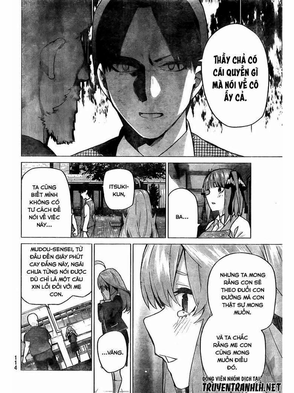 Truyện Tranh Nhà Có 5 Nàng Dâu - Gotoubun No Hanayome trang 6