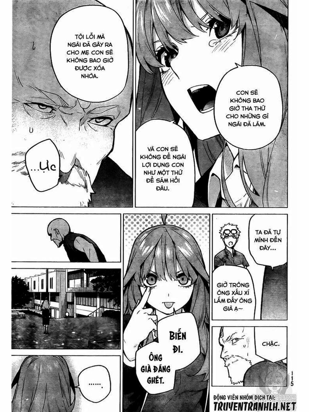 Truyện Tranh Nhà Có 5 Nàng Dâu - Gotoubun No Hanayome trang 6