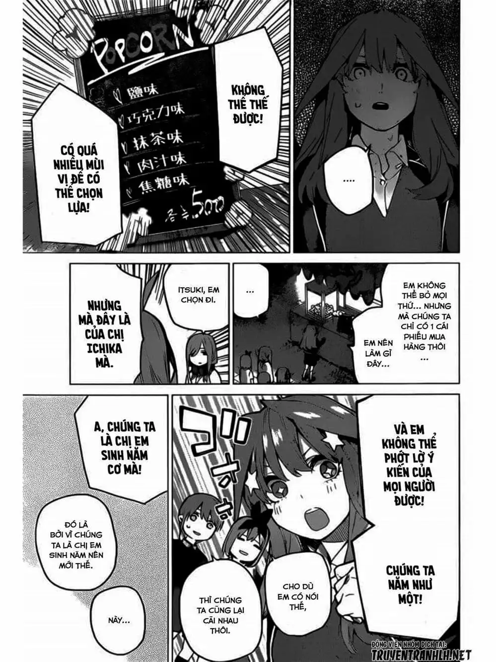 Truyện Tranh Nhà Có 5 Nàng Dâu - Gotoubun No Hanayome trang 6