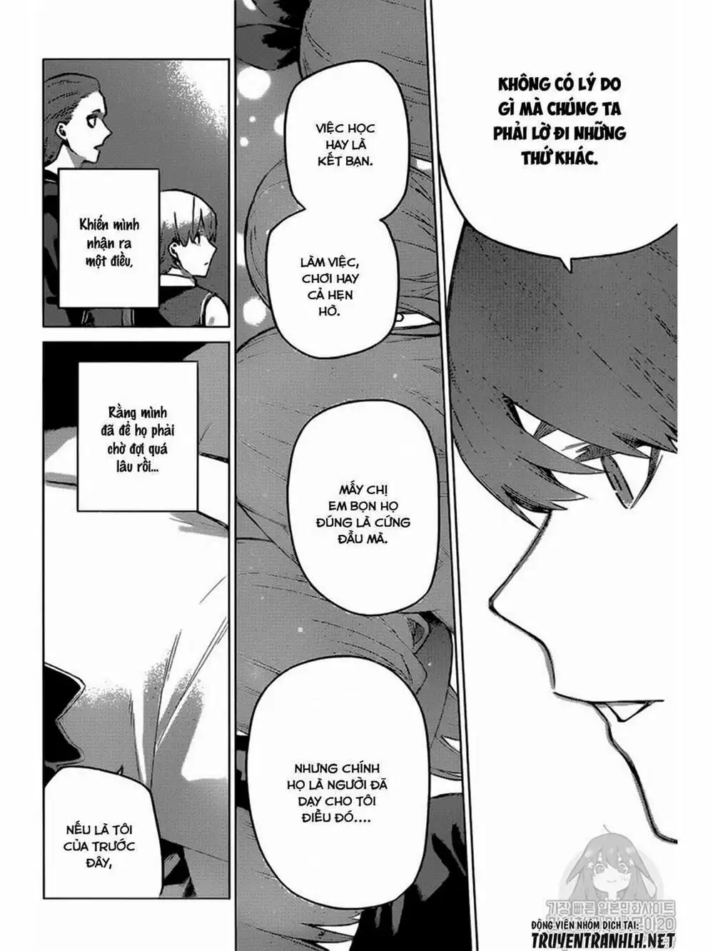 Truyện Tranh Nhà Có 5 Nàng Dâu - Gotoubun No Hanayome trang 6