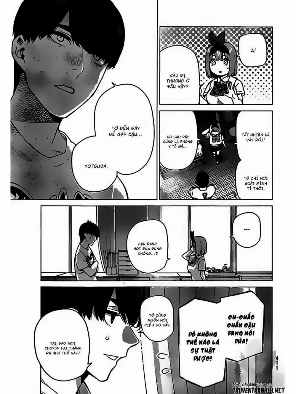 Truyện Tranh Nhà Có 5 Nàng Dâu - Gotoubun No Hanayome trang 6