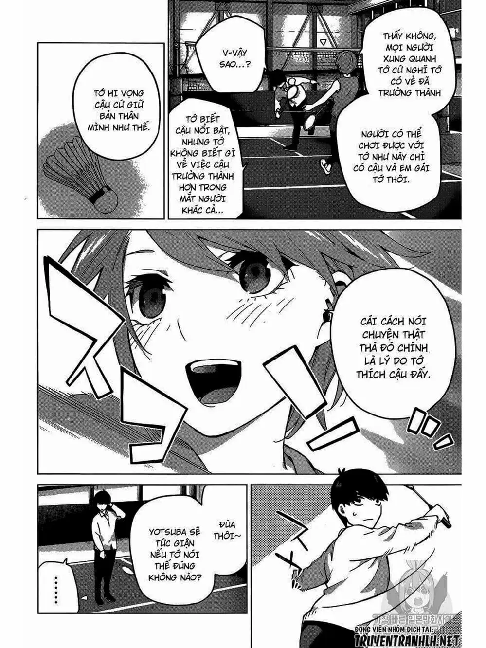 Truyện Tranh Nhà Có 5 Nàng Dâu - Gotoubun No Hanayome trang 6