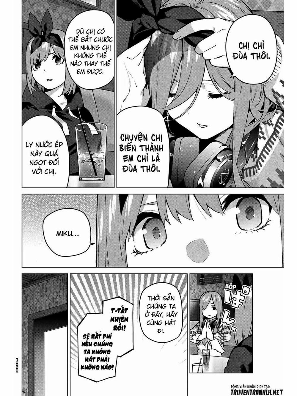 Truyện Tranh Nhà Có 5 Nàng Dâu - Gotoubun No Hanayome trang 6