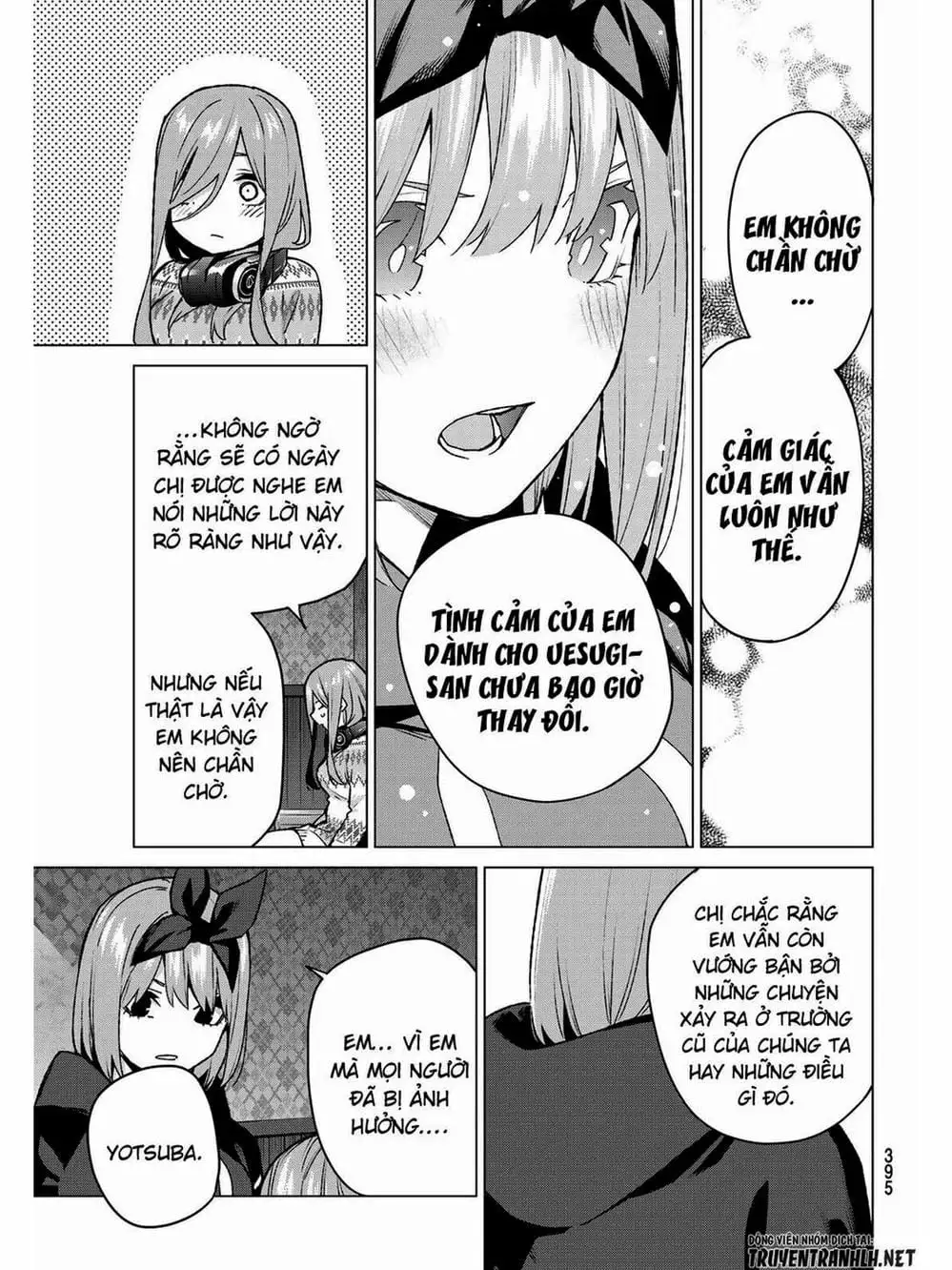 Truyện Tranh Nhà Có 5 Nàng Dâu - Gotoubun No Hanayome trang 6