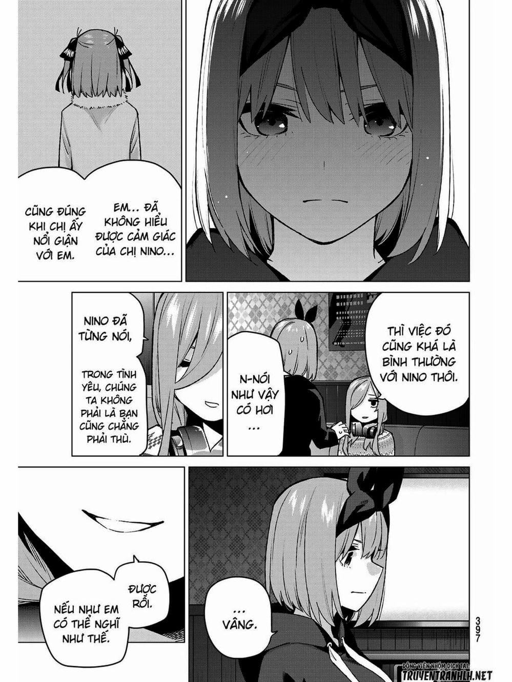 Truyện Tranh Nhà Có 5 Nàng Dâu - Gotoubun No Hanayome trang 6