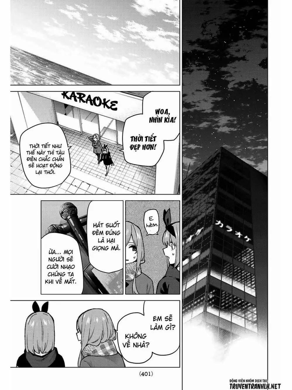 Truyện Tranh Nhà Có 5 Nàng Dâu - Gotoubun No Hanayome trang 6