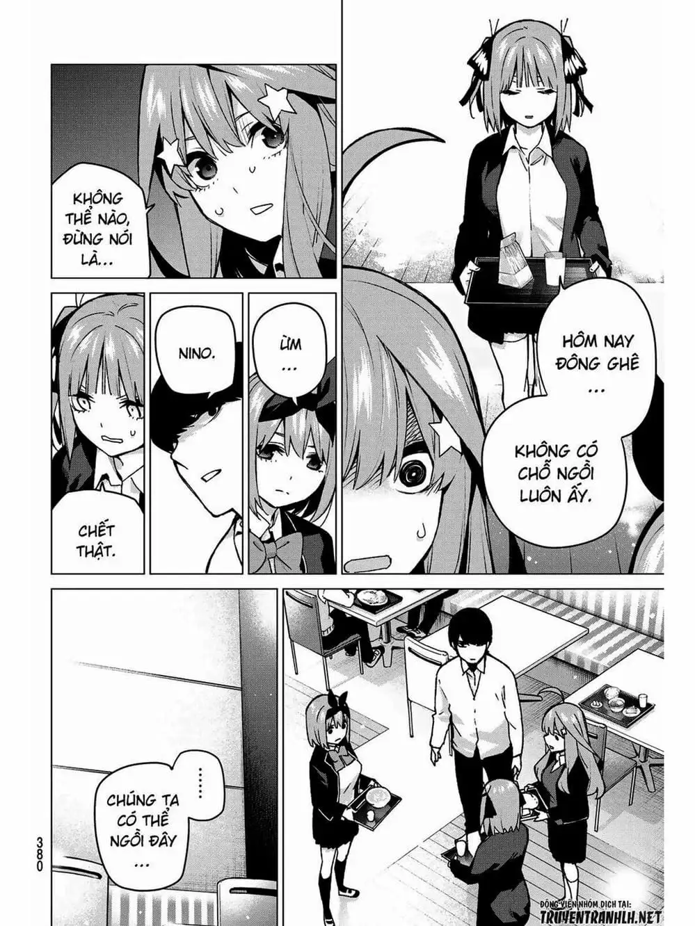 Truyện Tranh Nhà Có 5 Nàng Dâu - Gotoubun No Hanayome trang 6