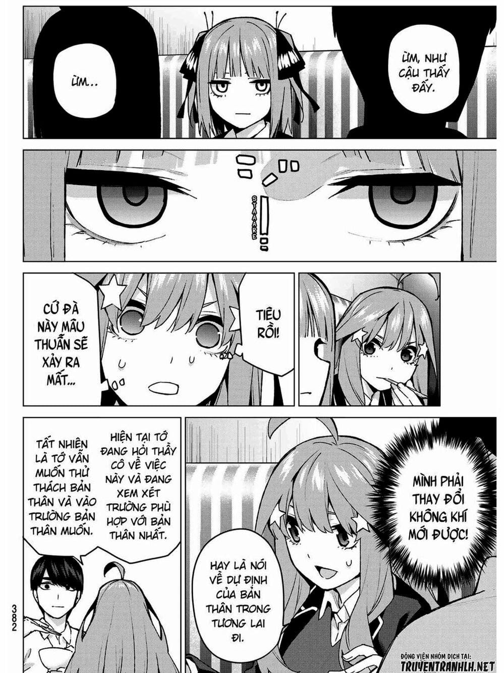 Truyện Tranh Nhà Có 5 Nàng Dâu - Gotoubun No Hanayome trang 6