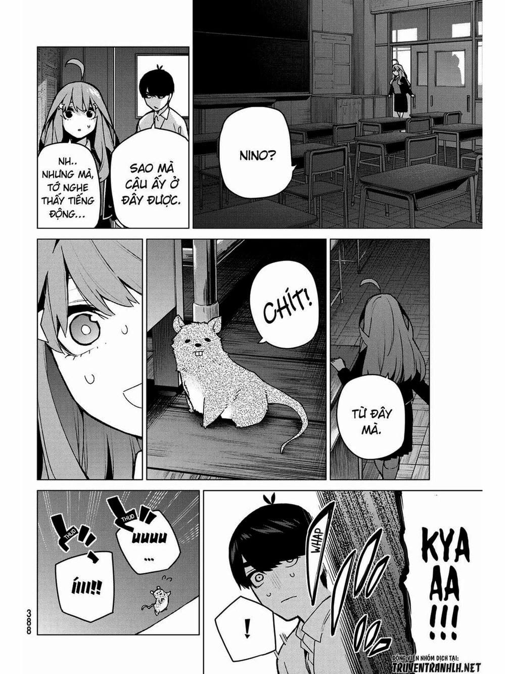 Truyện Tranh Nhà Có 5 Nàng Dâu - Gotoubun No Hanayome trang 6