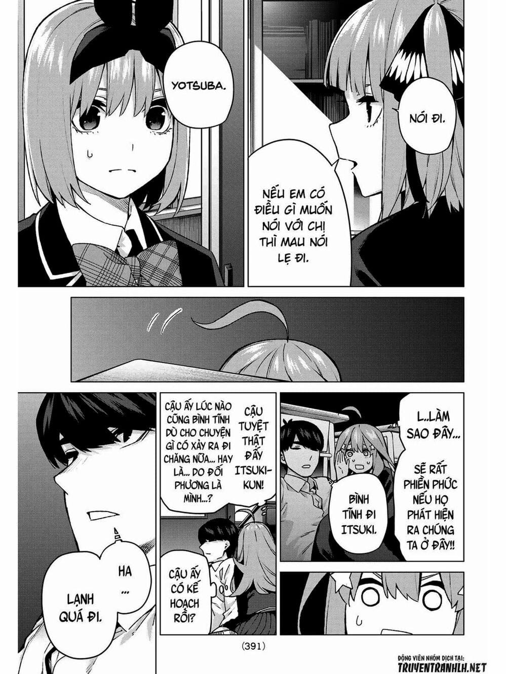 Truyện Tranh Nhà Có 5 Nàng Dâu - Gotoubun No Hanayome trang 6