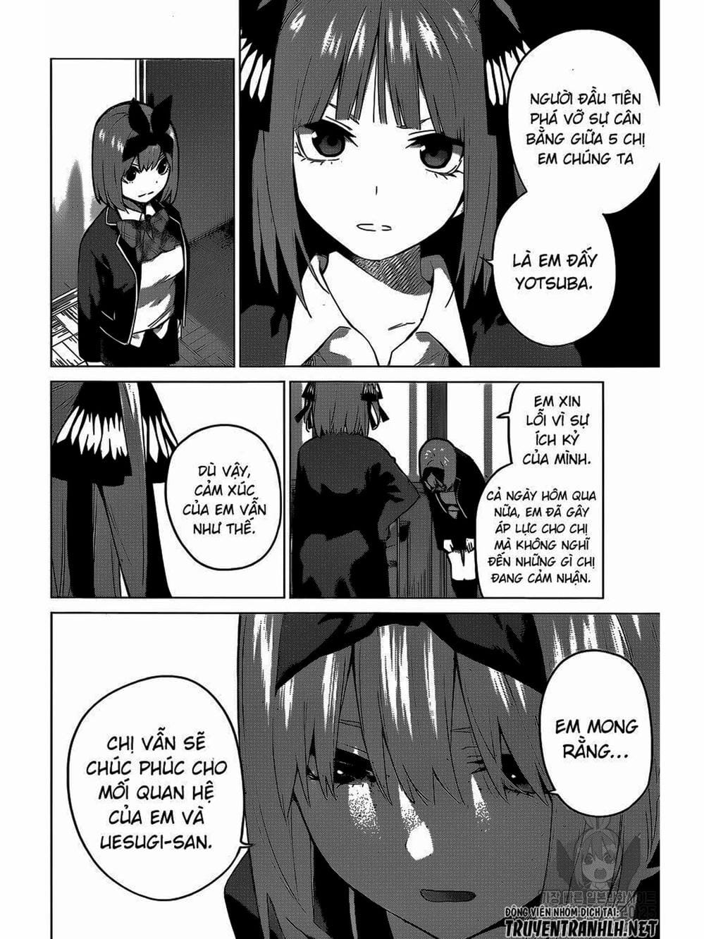 Truyện Tranh Nhà Có 5 Nàng Dâu - Gotoubun No Hanayome trang 6