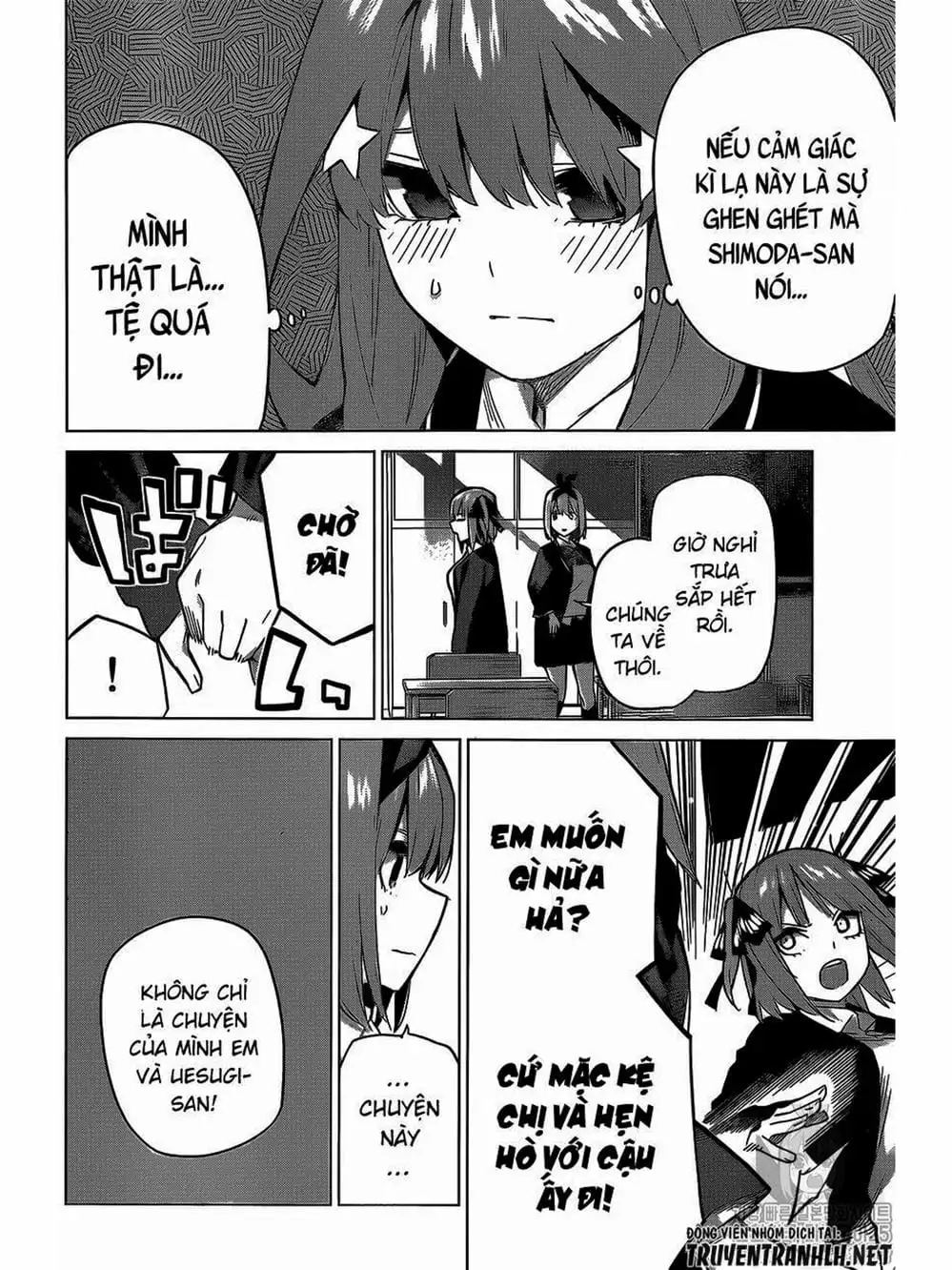 Truyện Tranh Nhà Có 5 Nàng Dâu - Gotoubun No Hanayome trang 6