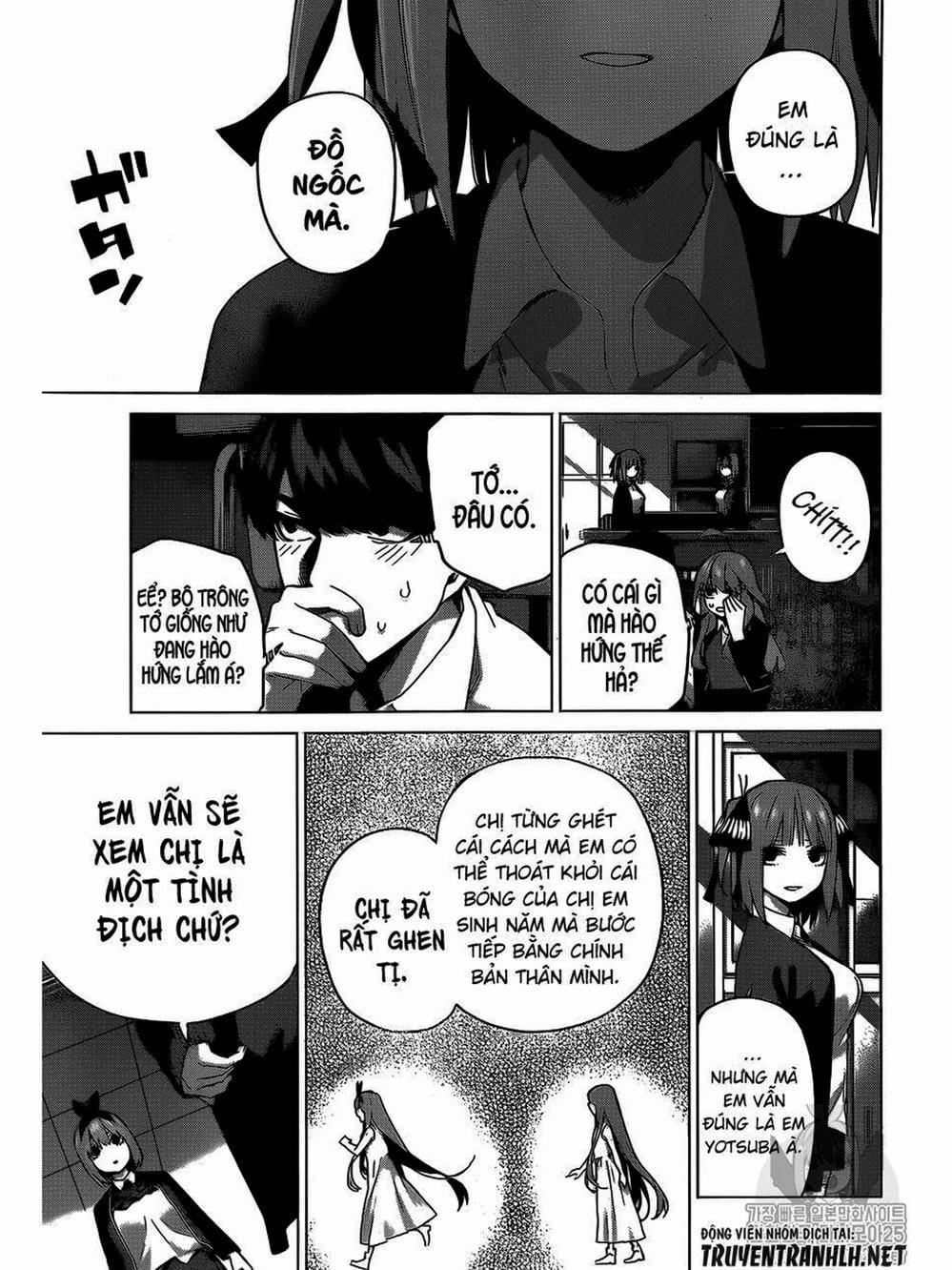 Truyện Tranh Nhà Có 5 Nàng Dâu - Gotoubun No Hanayome trang 6