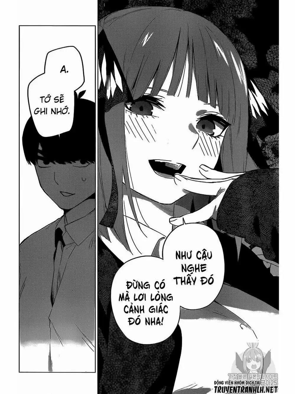 Truyện Tranh Nhà Có 5 Nàng Dâu - Gotoubun No Hanayome trang 6