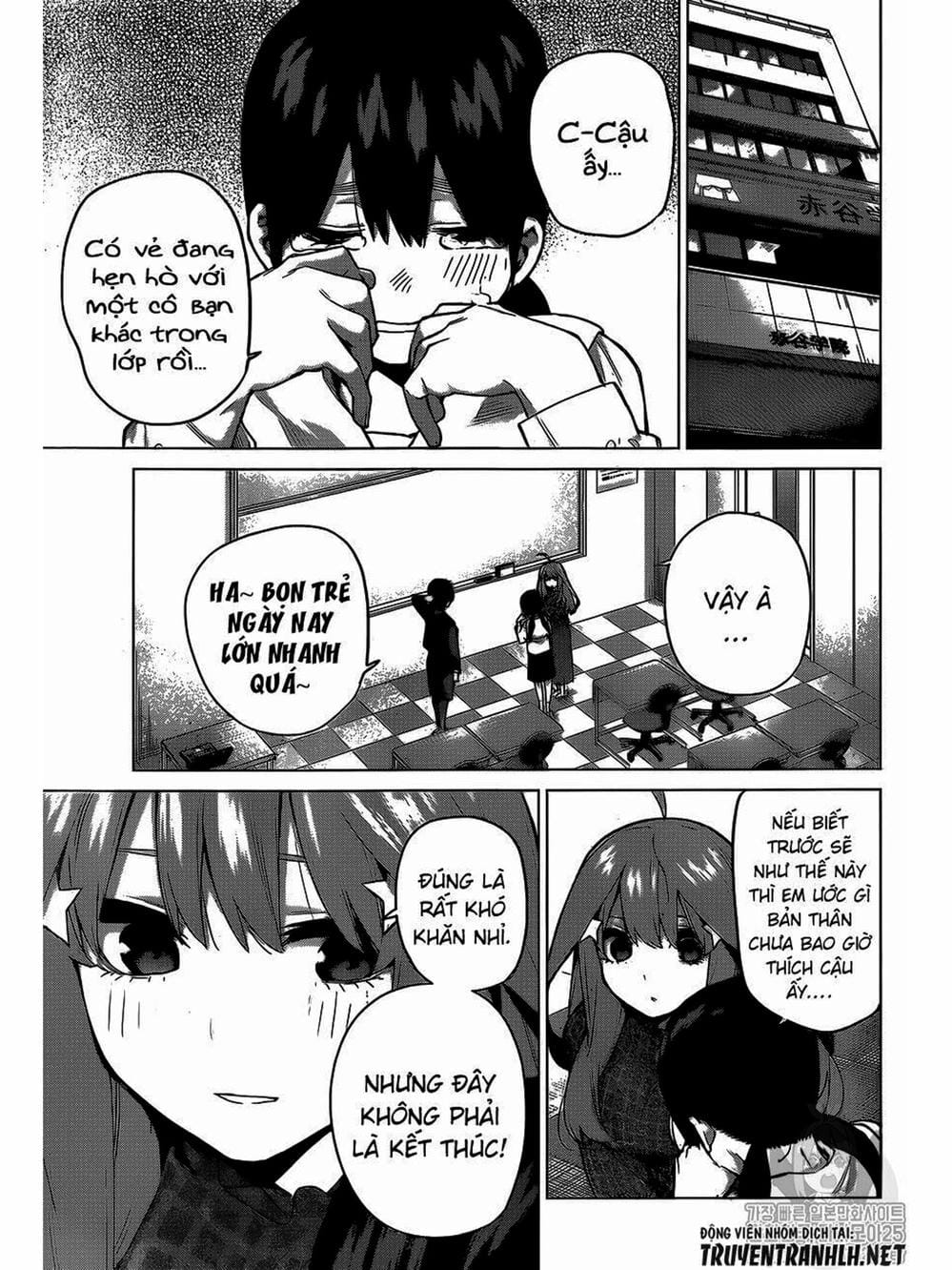 Truyện Tranh Nhà Có 5 Nàng Dâu - Gotoubun No Hanayome trang 6