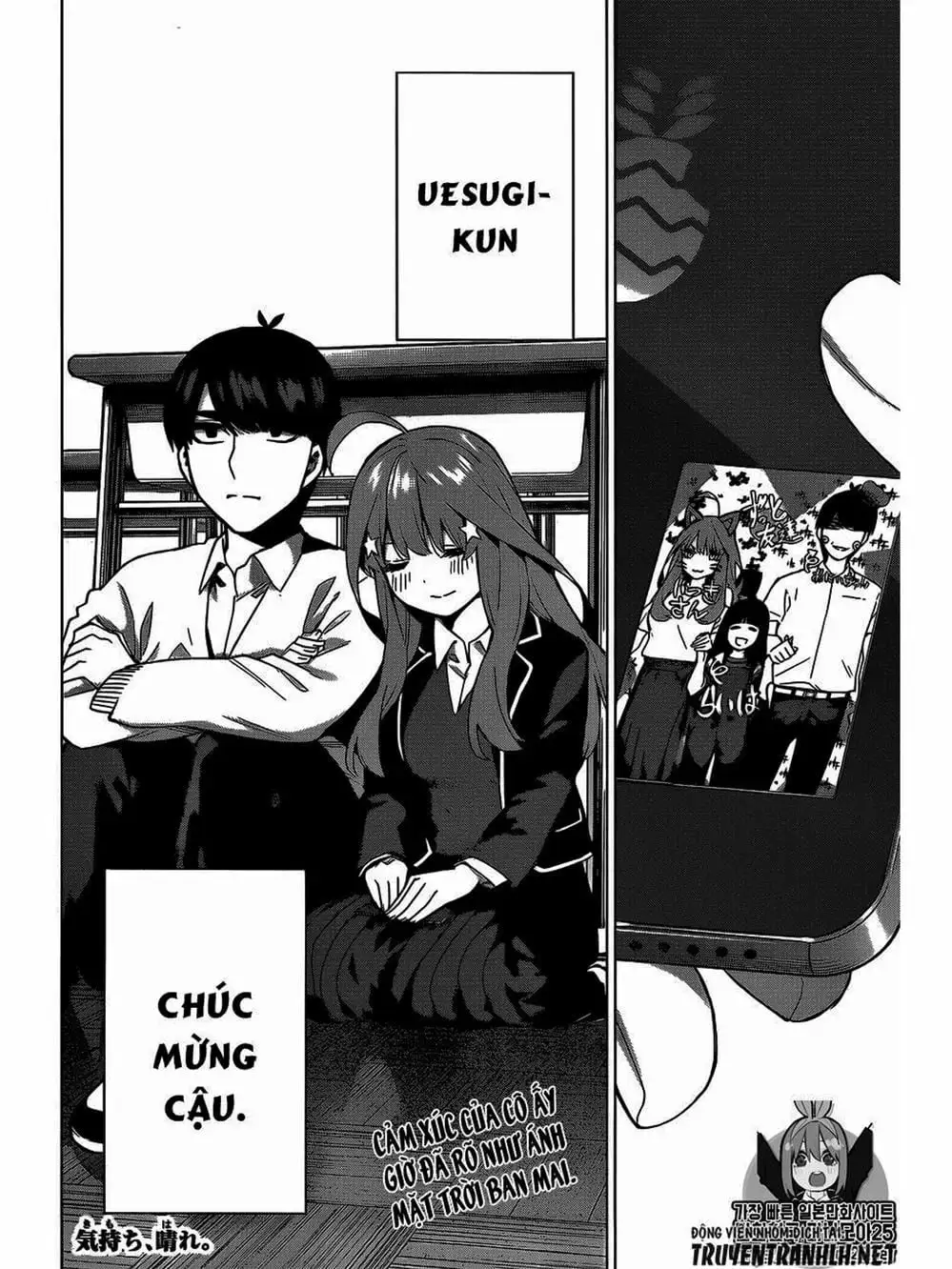 Truyện Tranh Nhà Có 5 Nàng Dâu - Gotoubun No Hanayome trang 6