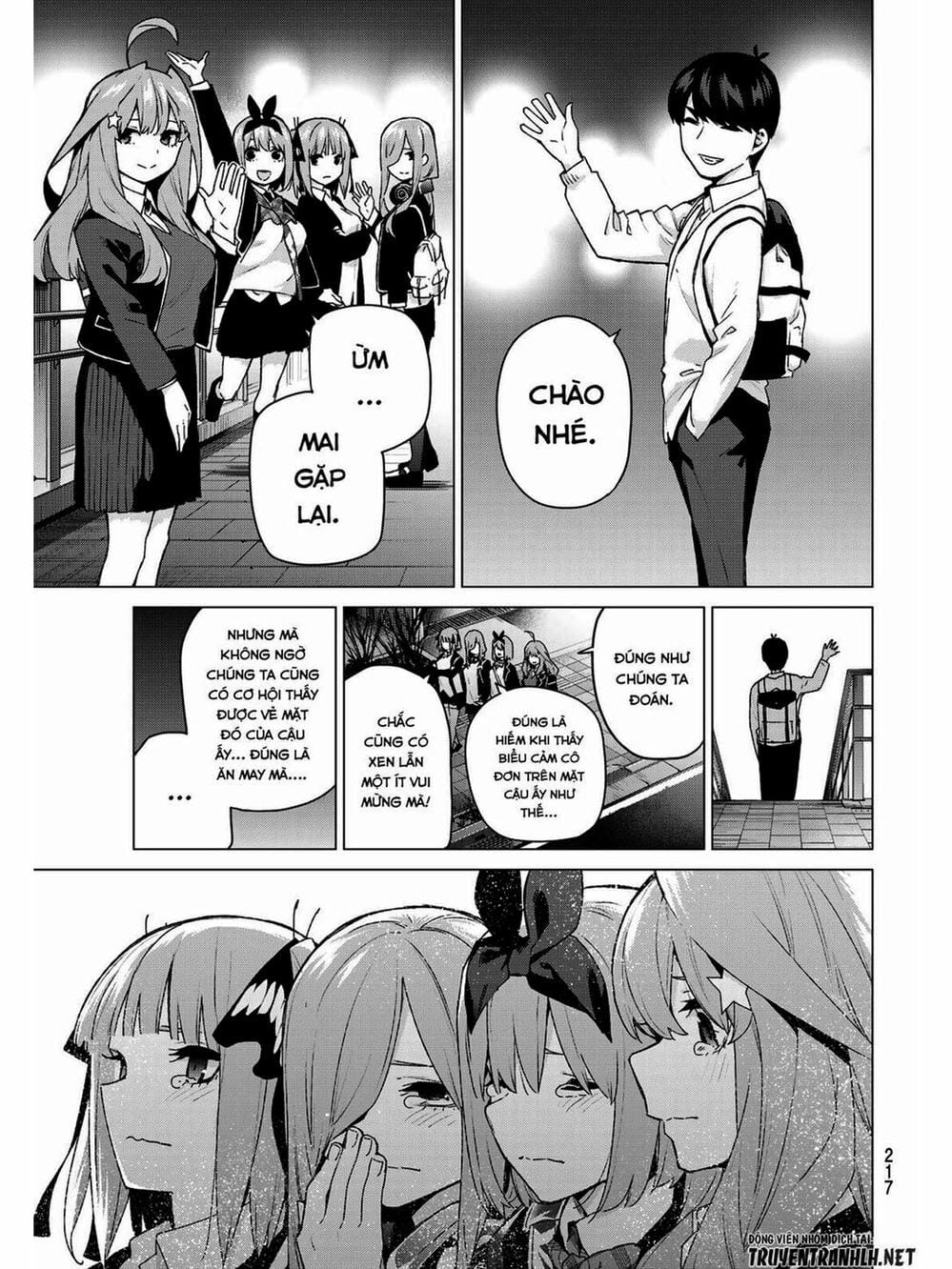 Truyện Tranh Nhà Có 5 Nàng Dâu - Gotoubun No Hanayome trang 6