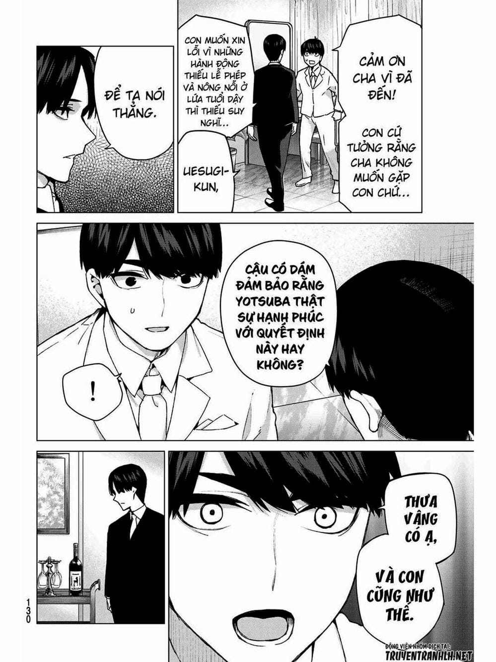 Truyện Tranh Nhà Có 5 Nàng Dâu - Gotoubun No Hanayome trang 6