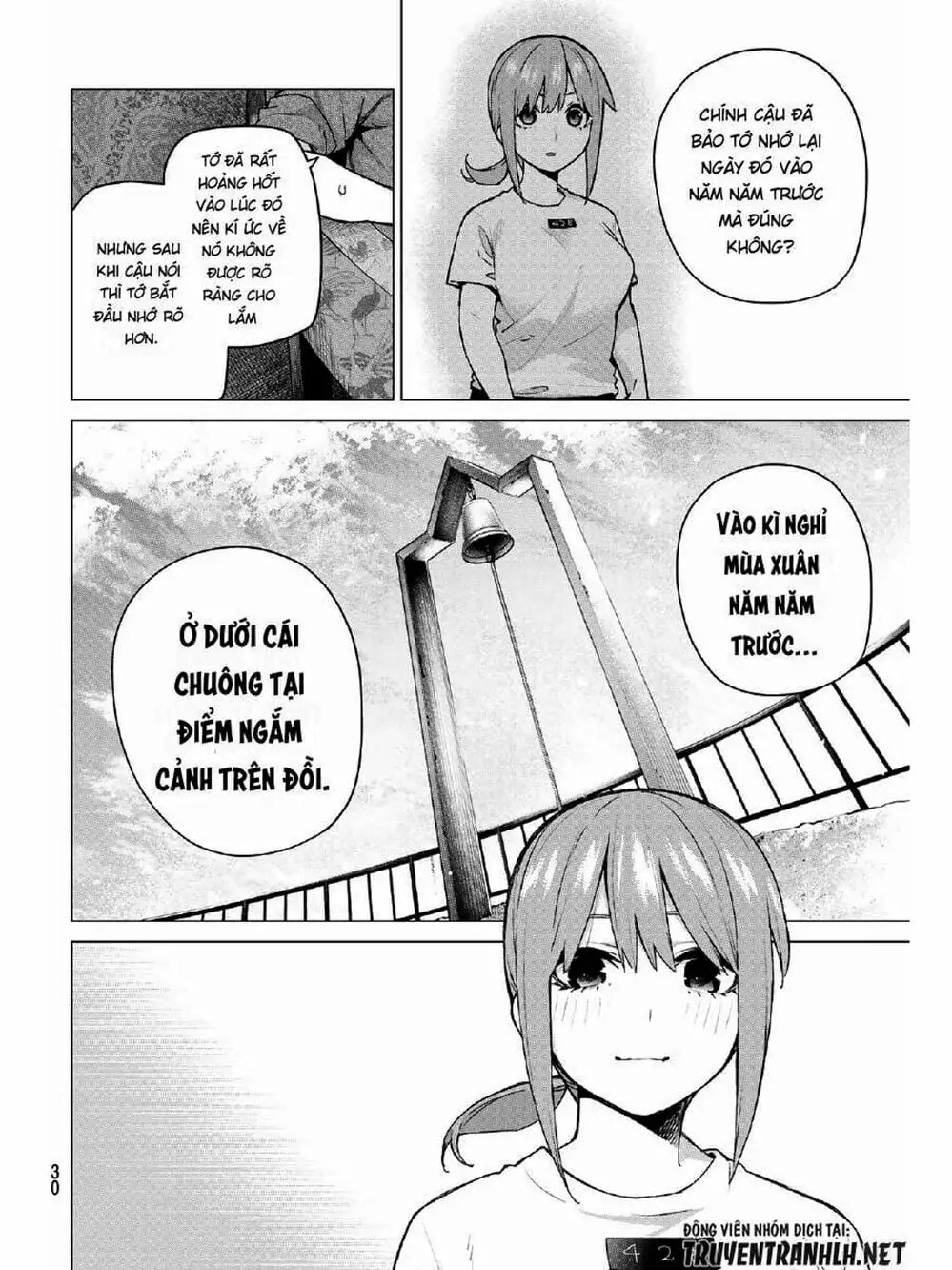 Truyện Tranh Nhà Có 5 Nàng Dâu - Gotoubun No Hanayome trang 6
