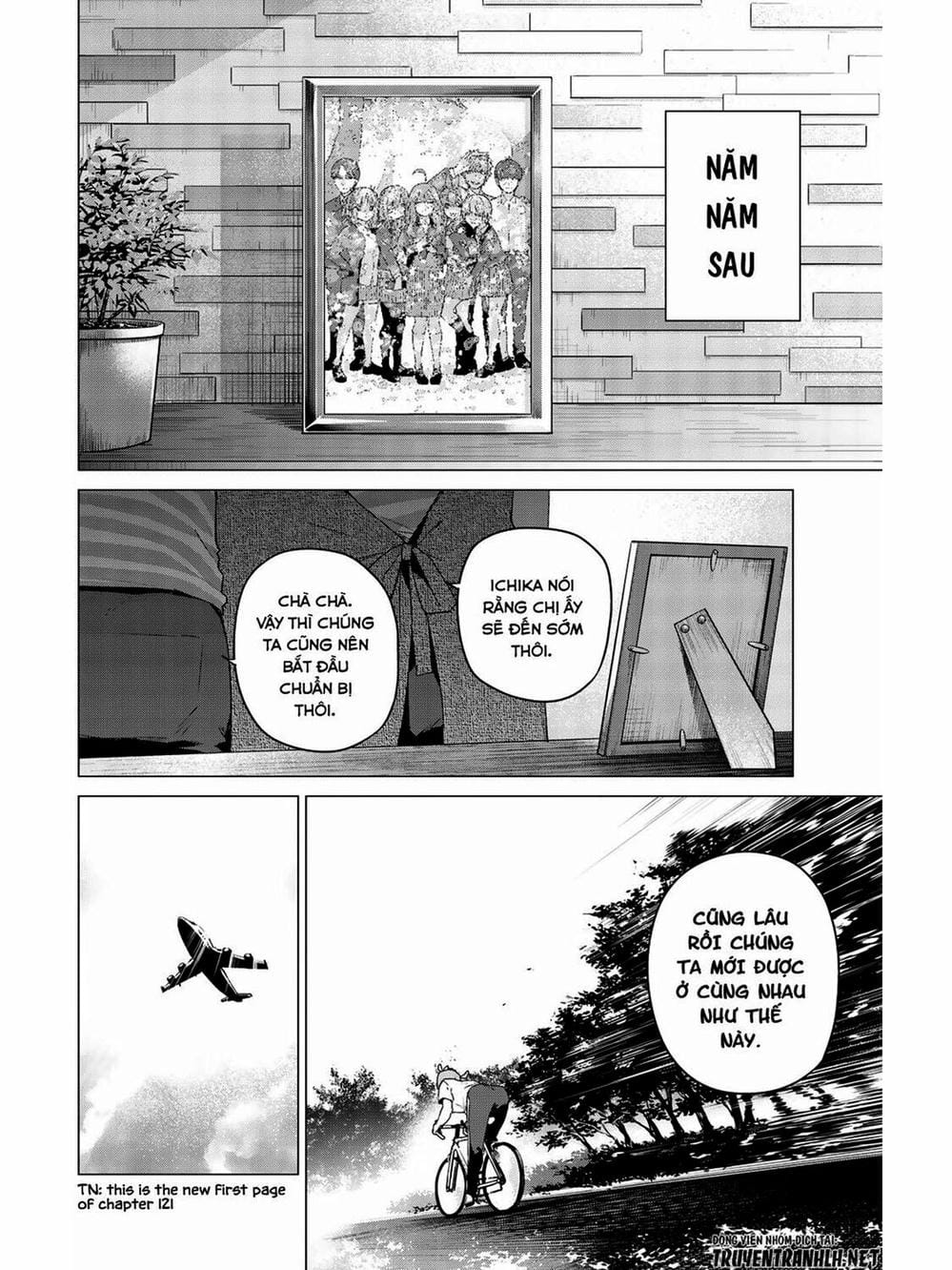 Truyện Tranh Nhà Có 5 Nàng Dâu - Gotoubun No Hanayome trang 6