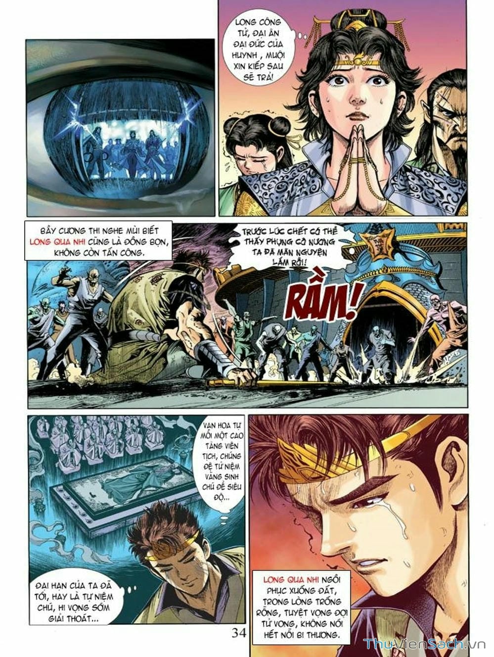 Truyện Tranh Thiên Tử Truyền Kỳ: Như Lai Thần Chưởng trang 2