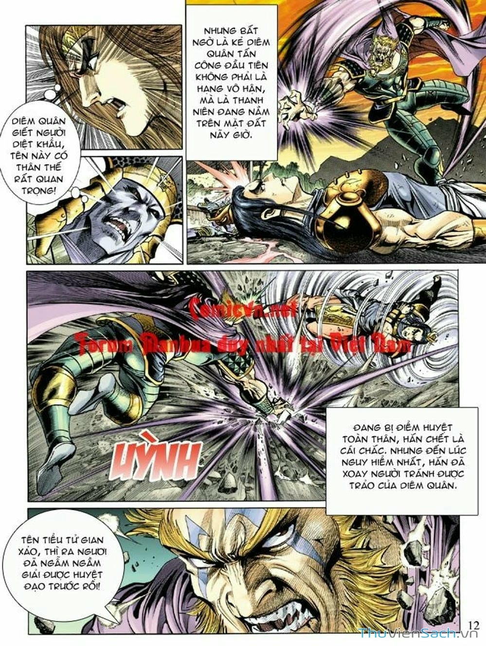 Truyện Tranh Thiên Tử Truyền Kỳ: Như Lai Thần Chưởng trang 2