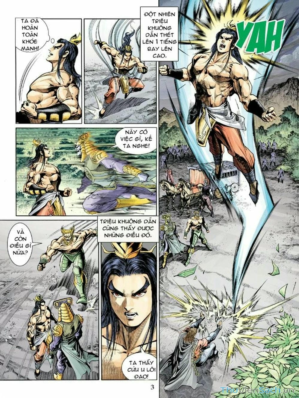 Truyện Tranh Thiên Tử Truyền Kỳ: Như Lai Thần Chưởng trang 2