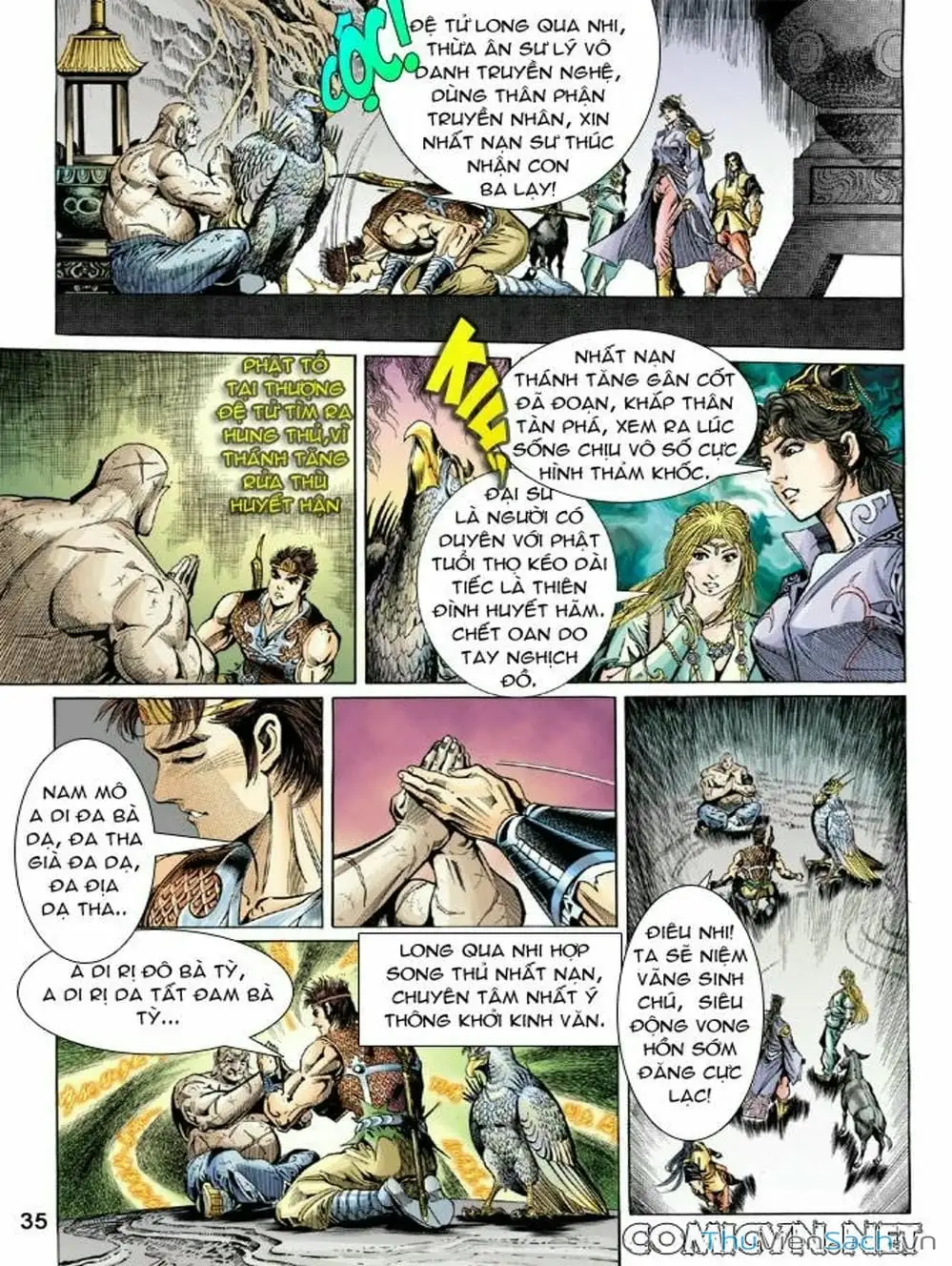 Truyện Tranh Thiên Tử Truyền Kỳ: Như Lai Thần Chưởng trang 2