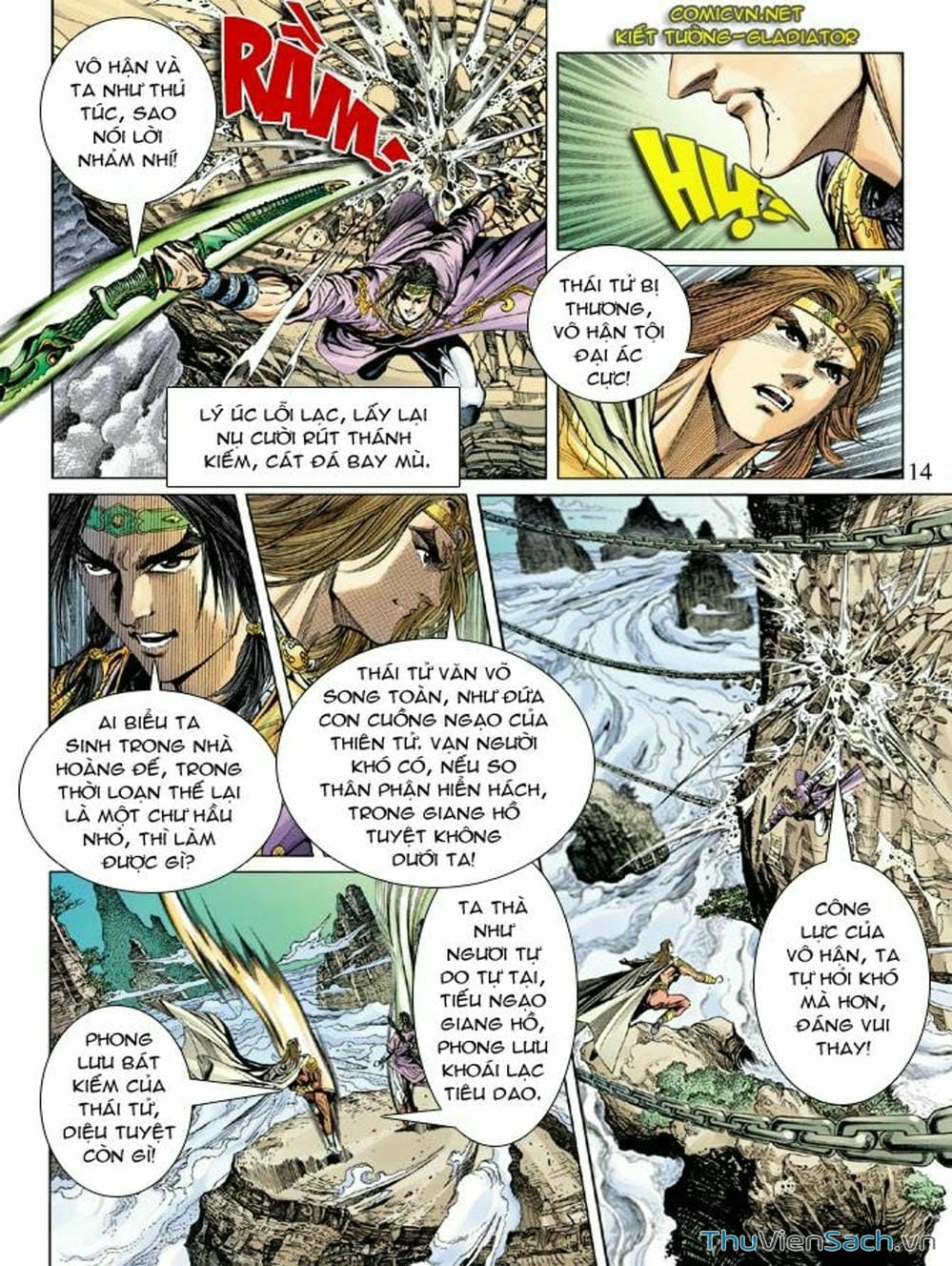 Truyện Tranh Thiên Tử Truyền Kỳ: Như Lai Thần Chưởng trang 2