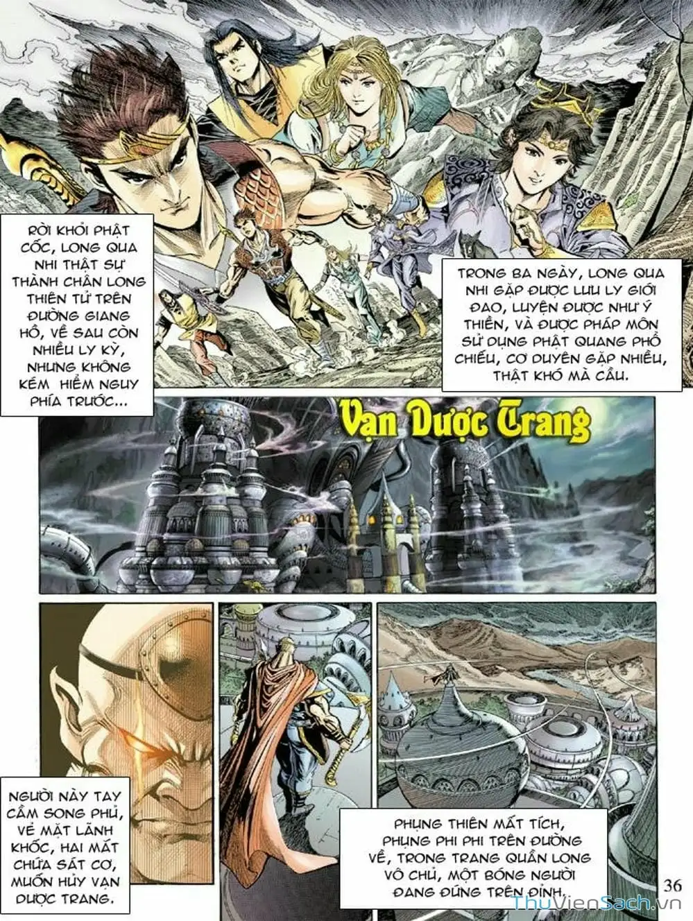 Truyện Tranh Thiên Tử Truyền Kỳ: Như Lai Thần Chưởng trang 2