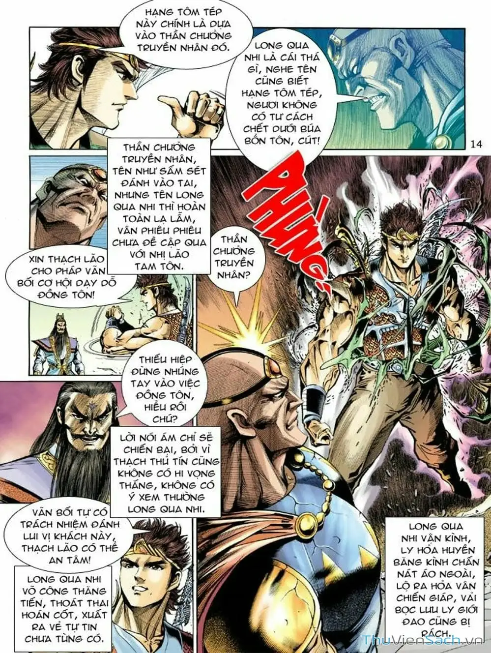 Truyện Tranh Thiên Tử Truyền Kỳ: Như Lai Thần Chưởng trang 2