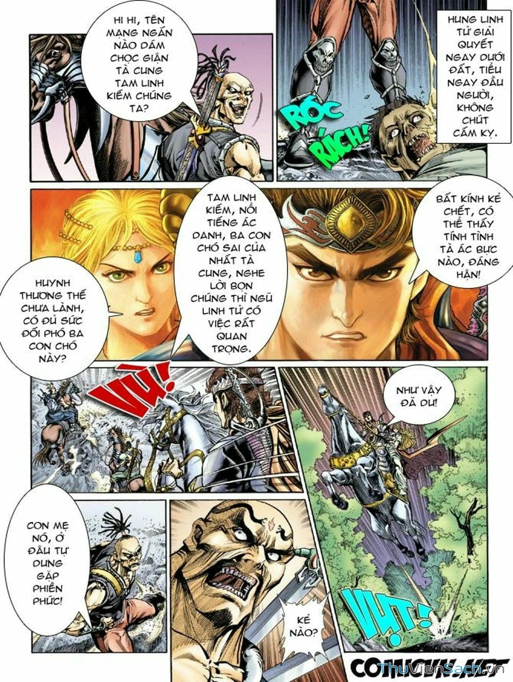 Truyện Tranh Thiên Tử Truyền Kỳ: Như Lai Thần Chưởng trang 2