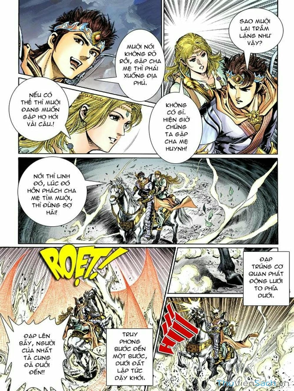 Truyện Tranh Thiên Tử Truyền Kỳ: Như Lai Thần Chưởng trang 2