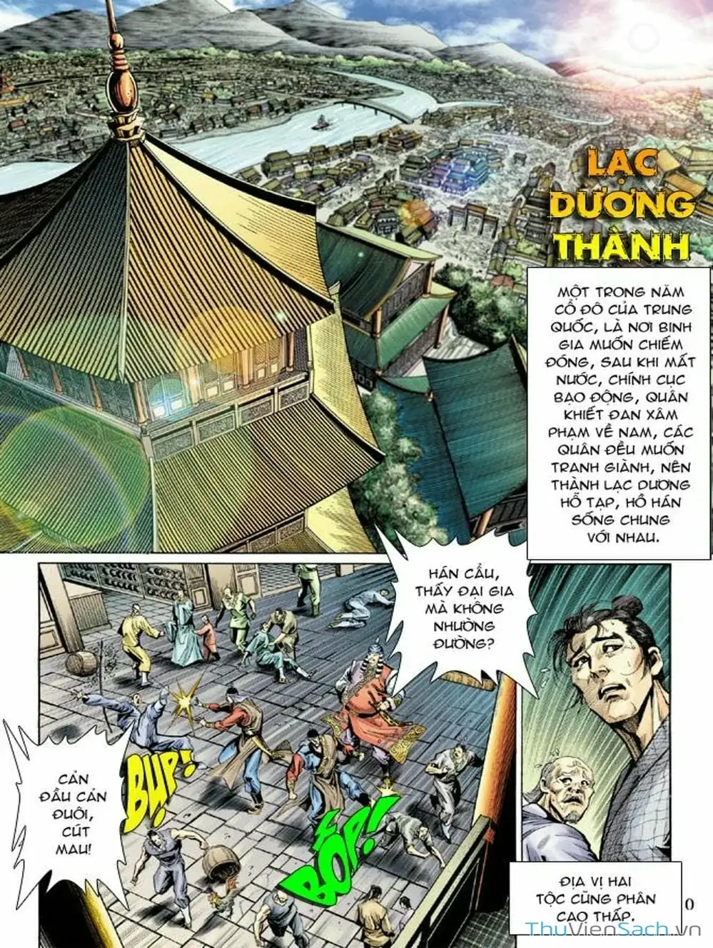 Truyện Tranh Thiên Tử Truyền Kỳ: Như Lai Thần Chưởng trang 2