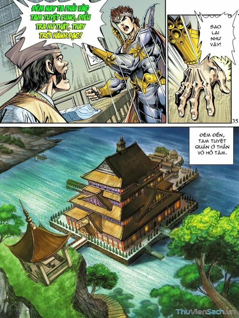 Truyện Tranh Thiên Tử Truyền Kỳ: Như Lai Thần Chưởng trang 2